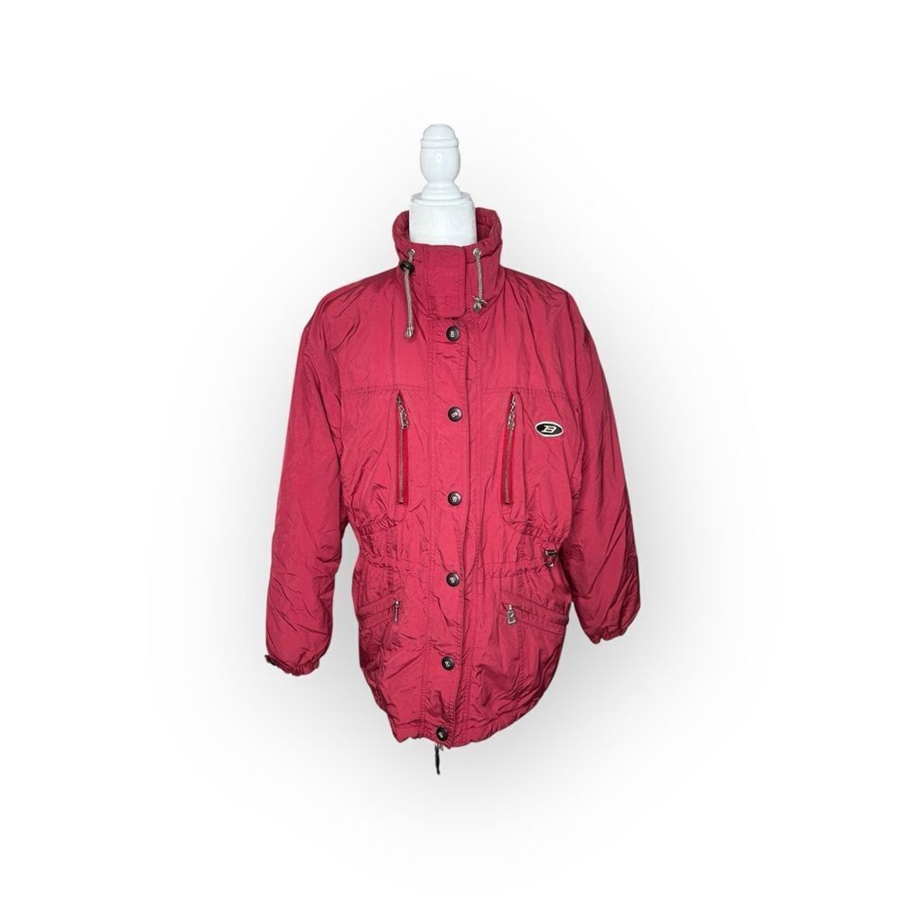 Bogner Red SkiTac Insulated Ski Winter Jacket Coat Size 14